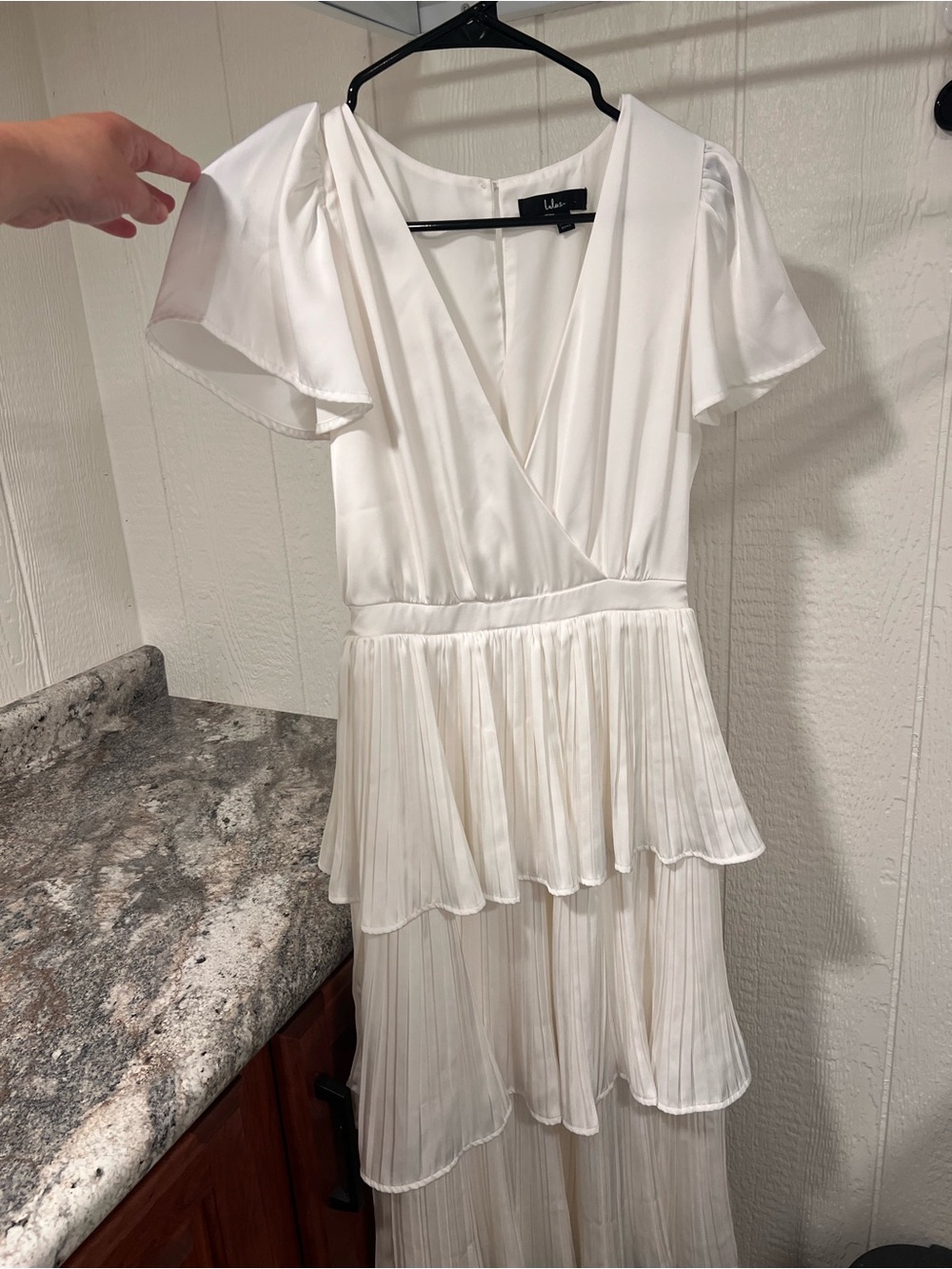 White Lulus Dress - size S